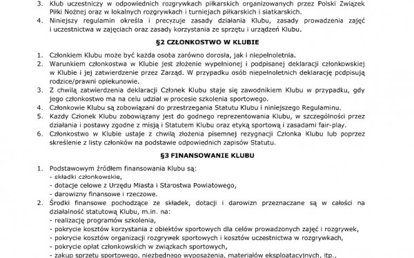 regulamin 1